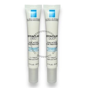 LOT OF 2 La Roche-Posay Effaclar Duo Dual Action Acne Treatment 0.7 oz RARE
